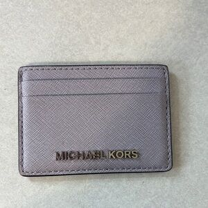 Michael Kors Purple Card Holder